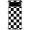 Black and White Checkered Google Pixel 6 Clear Case